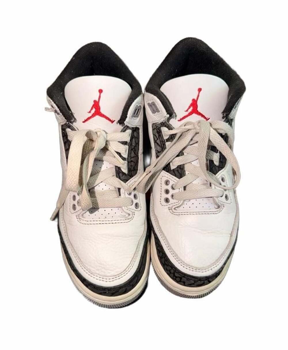 Nike Air Jordan 3 Retro Cement Grey Youth Size 4Y DM0967-106